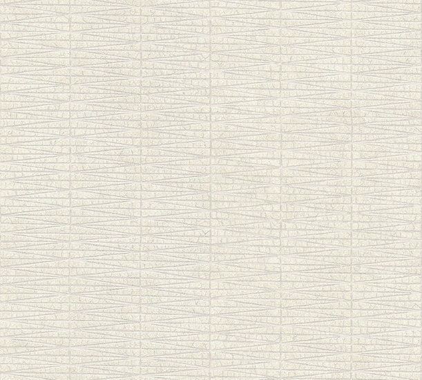 AS Creation #Hygge 38597-2 - 385972 Metallic Ethnic - Wit / Grijs Behang