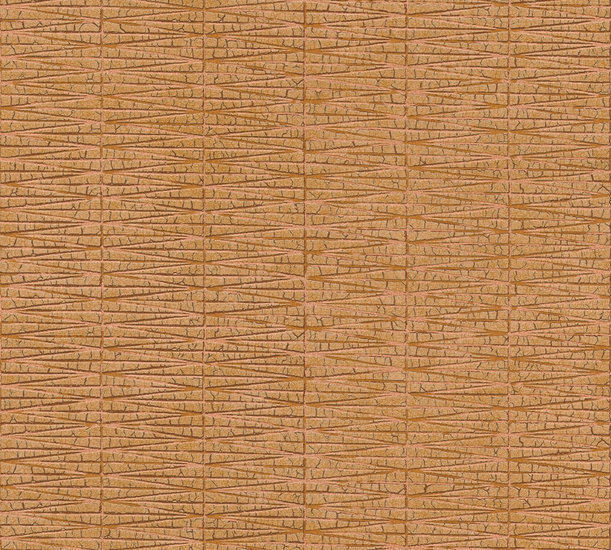 AS Creation #Hygge 38597-5 - 385975 Metallic Ethnic - Oranje / Bruin Behang