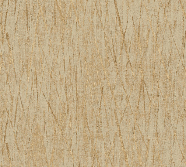 AS Creation #Hygge 38598-5 - 385985 Metallic Landhuis - Bruin / Bruin Behang