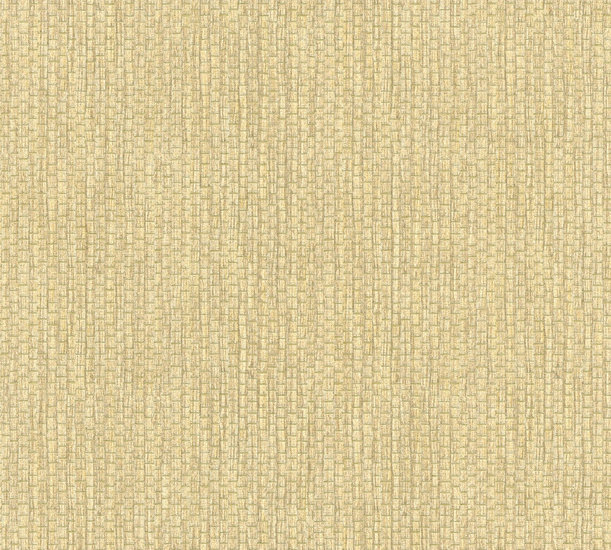 AS Creation #Hygge 38612-3 / 386123 Geel Strukturen Behang