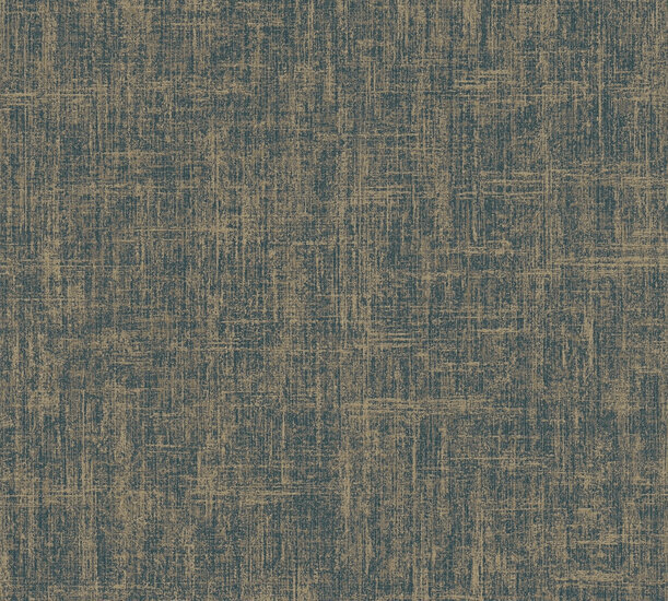 AS Creation Geo Effect 38596-1 - 385961 - Goud / blauw Behang