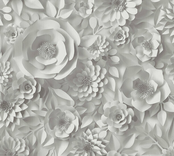 AS Creation PintWalls 38718-1 - 387181 - Grijs / Wit Behang