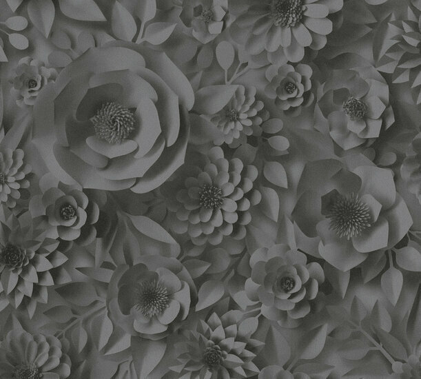 AS Creation PintWalls 38718-5 - 387185 - Zwart / Grijs Behang