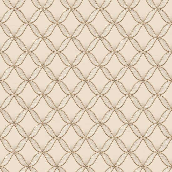 Dutch Wallcoverings Fabric Touch FT221222 Creme Behang
