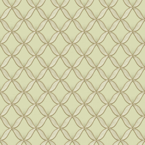 Dutch Wallcoverings Fabric Touch FT221225 Groen Behang