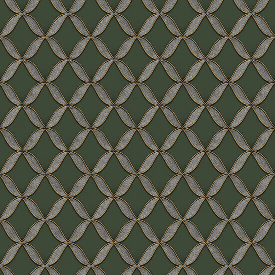 Dutch Wallcoverings Fabric Touch FT221228 Groen Behang