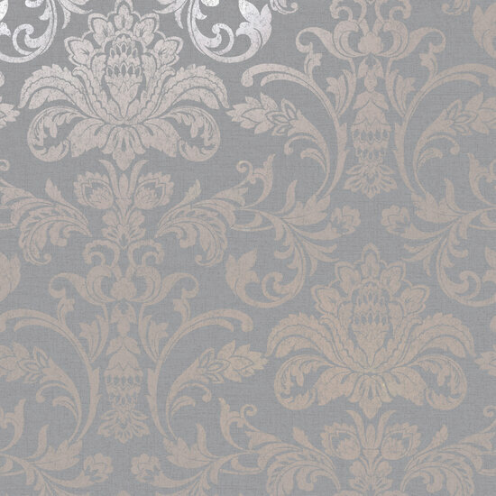Dutch Wallcoverings Indulgence 12712 Grijs Rose Goud Behang