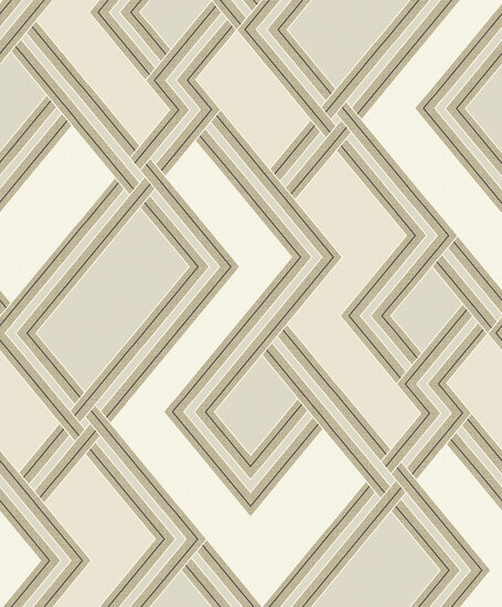 Dutch Wallcoverings Asperia 177505 creme - goud Behang