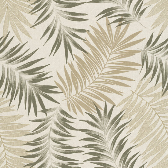 Dutch Wallcoverings Asperia A56202 beige - groen Behang