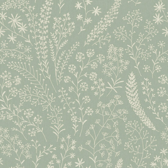 Dutch Wallcoverings Asperia A58702 groen - wit Behang