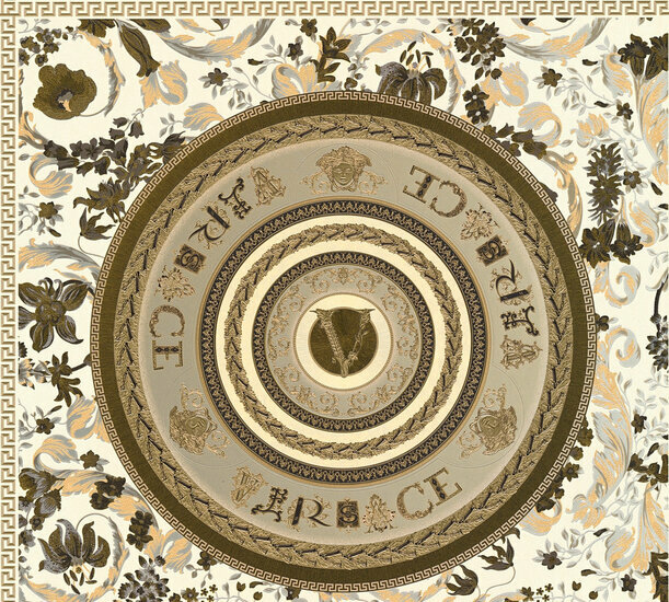 Versace Home 5 38705-6 Parel Beige / Grijs Behang