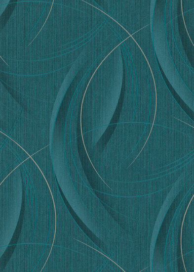 Dutch Wall Decor Fashion For Walls 3 - 10218-19 Turquoise Behang