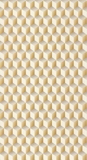 Casadeco Perception PERP86472420 - Geel Behang