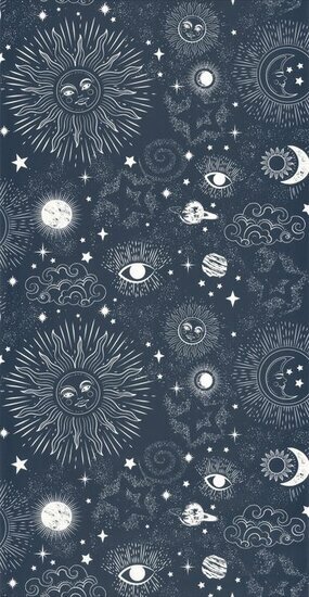 Caselio Young and Free YNF103246112 - Blauw Behang