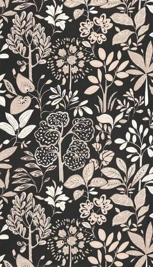 Caselio Essentiel ETL103111099 - Beige / Zwart Behang