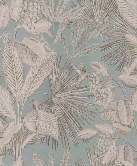 BN Wallcoverings Inspire 221180 - Blauw Behang