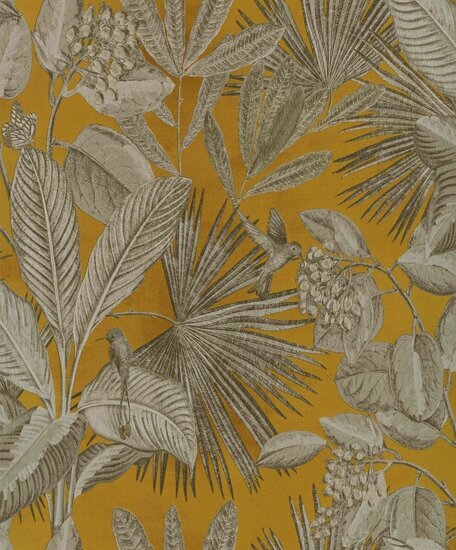 BN Wallcoverings Inspire 221182 - Geel Behang