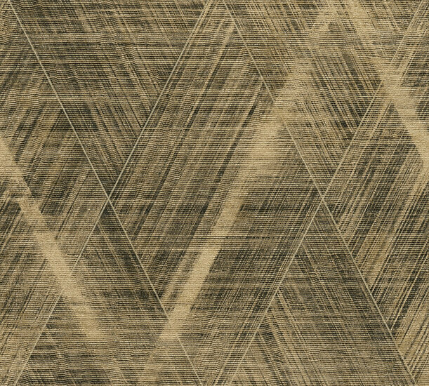 AS Creation Battle of Style 38824-5 - 388245 Goud / Zwart Behang