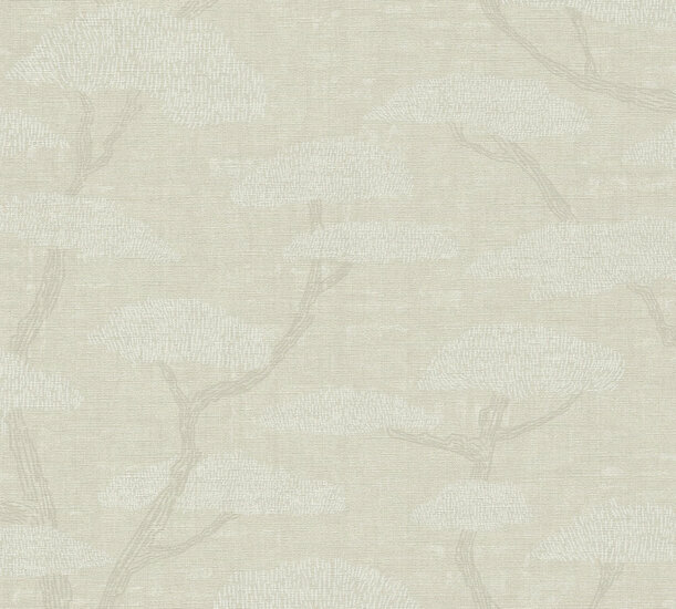 AS Creation Nara 38741-4 - 387414 Beige / Grijs Behang