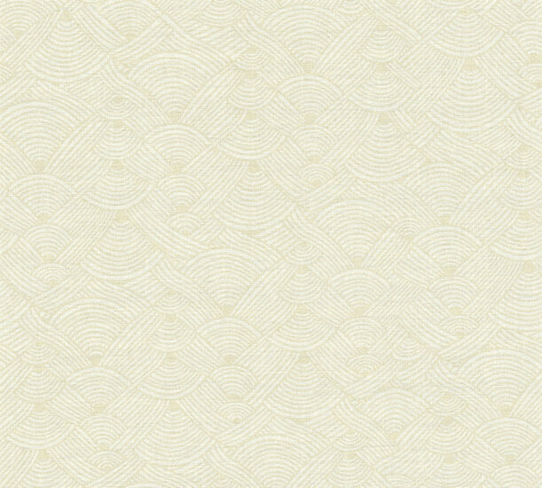 AS Creation Nara 38742-4 - 387424 Beige / Wit Behang