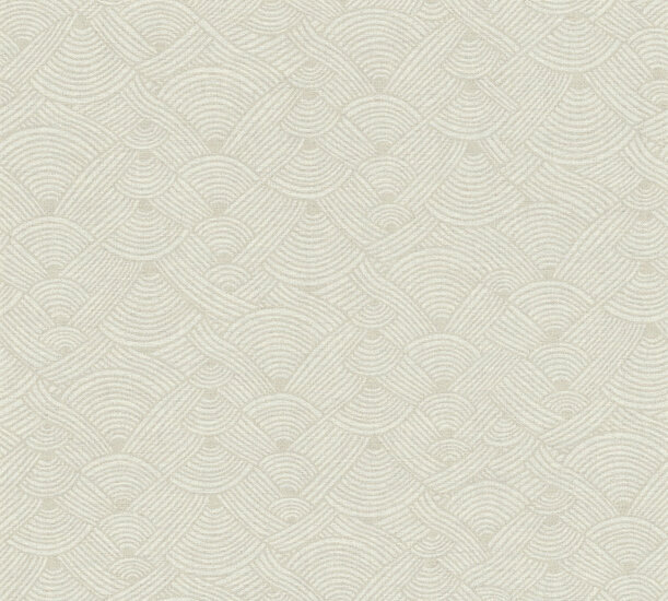 AS Creation Nara 38742-5 - 387425 beige / Wit Behang