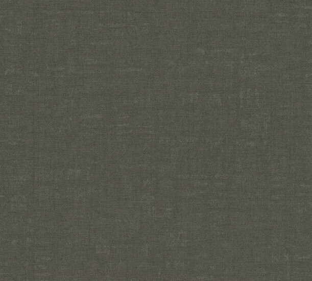 AS Creation Nara 38745-3 - 387453 Zwart / Antraciet Behang