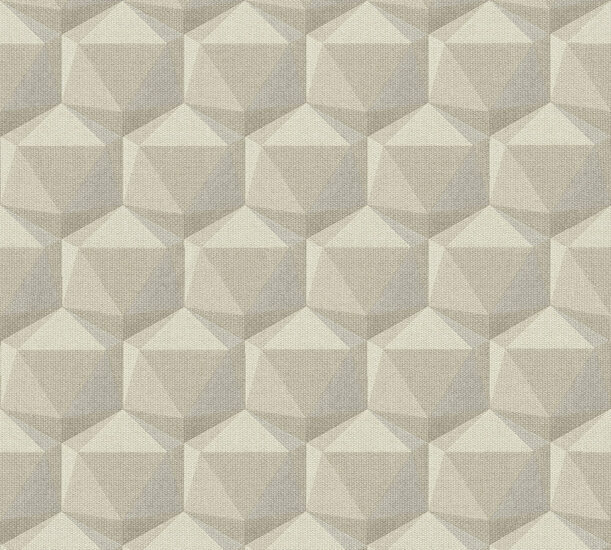 AS Creation Nara 38748-5 - 387485 Beige / Grijs Behang