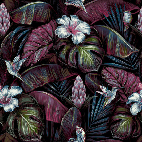 HookedOnWalls Leopard Walk 15300 Behang