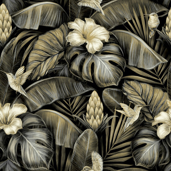 HookedOnWalls Leopard Walk 15301 Behang