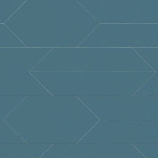 AS Creation Bjorn 34868-3 - Blauw / Zilver Behang