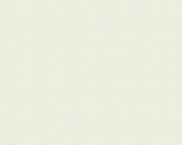 as creation wit gelinieerd met zilver glitter vinyl op vlies Behang