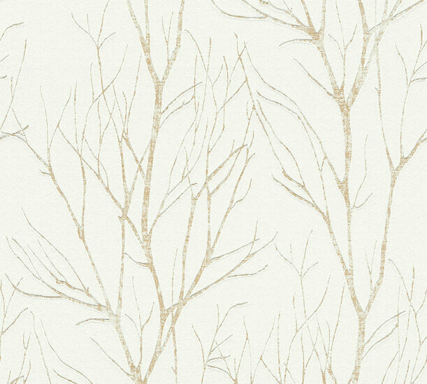 AS Creation Attractive 2 37260-3 - 372603 Wit / Goud Behang