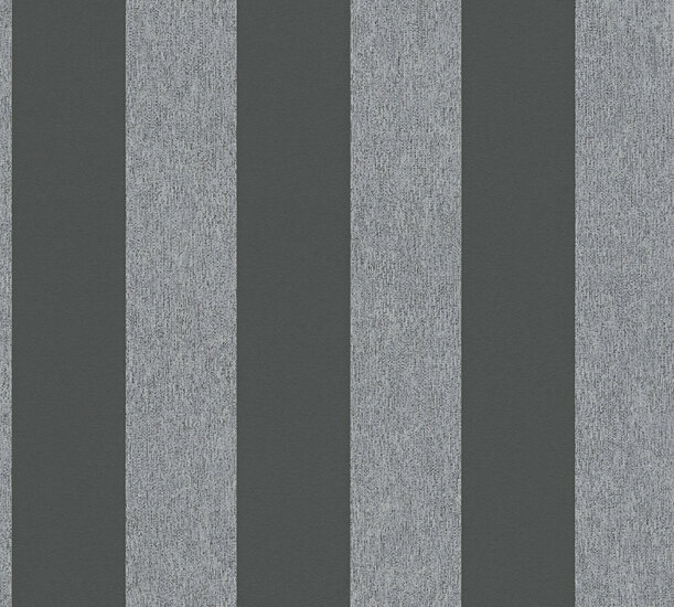 AS Creation Attractive 2 39029-4 - 390294 Zwart / Grijs Behang