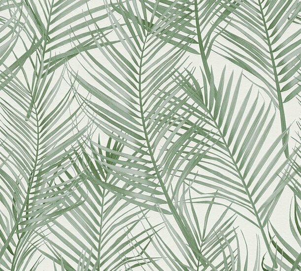 AS Creation Attractive 2 39038-1 - 390381 Groen / Wit Behang