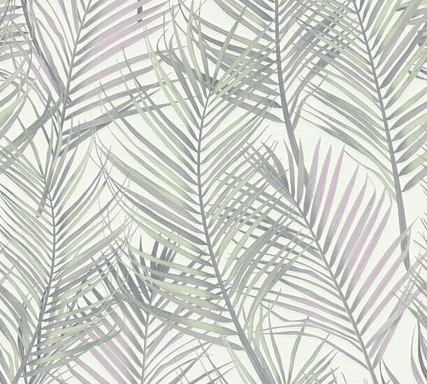 AS Creation Attractive 2 39038-2 - 390382 Grijs / Groen Behang