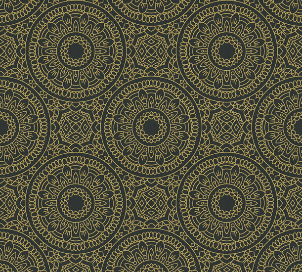 AS Creation Profitex 2022 38968-2 - 389682 Zwart / Goud Behang