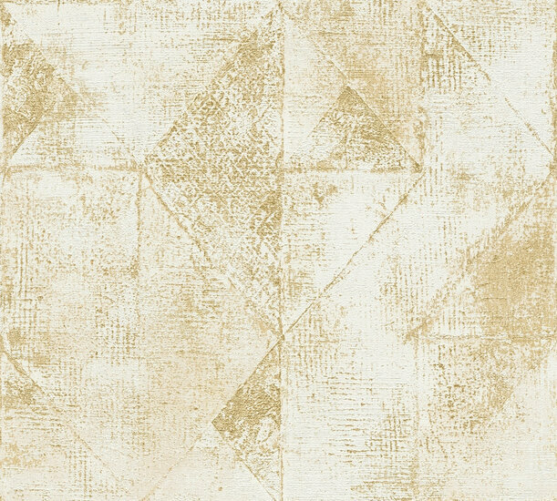 AS Creation Profitex 2022 38976-2 - 389762 Goud / Wit Behang