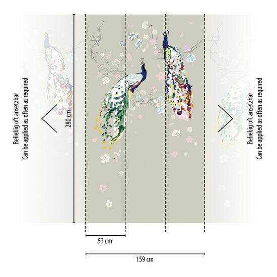 AS Creation House of Turnowsky 38909-2 - 389092 Grijs / Bont Behang