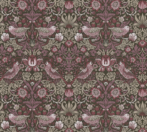 AS Creation Art of Eden 39056-2 - 390562 Paars / Rood Behang