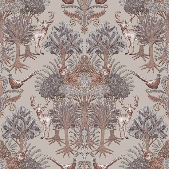 Dutch Wallcoverings Tapestry TP422302 Nordic Deer Forest Behang
