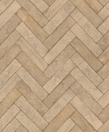 Rasch Factory V - 499131 Bruin Behang