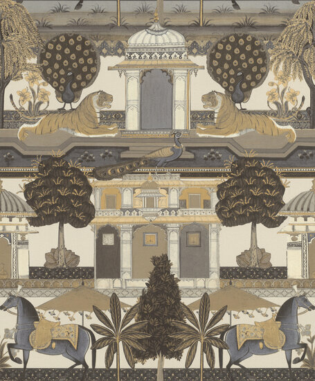 Rasch Indian Styles - 746228 Beige Behang