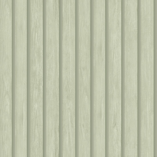 Dutch Wallcoverings Dream Catcher Houten Panelen Groen 13300 Behang