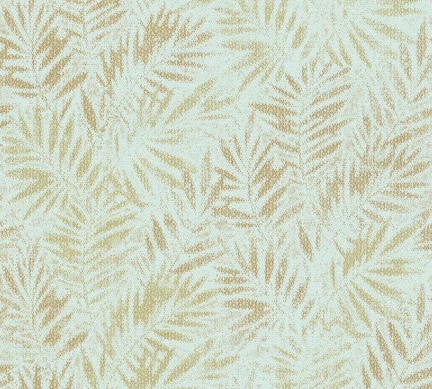 AS Creation Metropolitan Stories 3 - 39120-4 - 391204 Blauw / Groen / Goud Behang