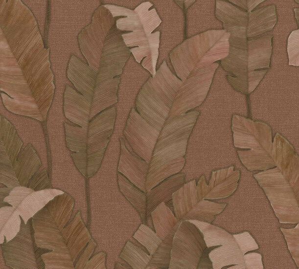 AS Creation Metropolitan Stories 3 - 39218-1 / 392181 Rood Bruin Behang