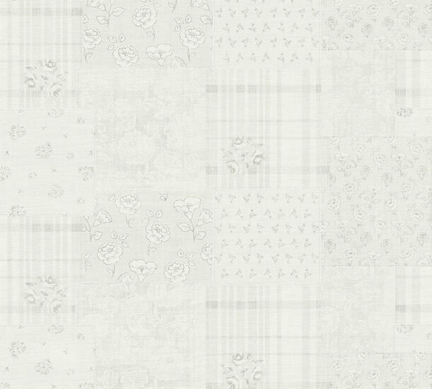 AS Creation Maison Charme 39066-2 - 390662 Grijs / Wit Behang