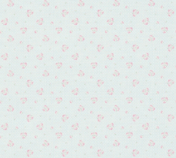 AS Creation Maison Charme 39067-1 - 390671 Blauw / Roze Behang