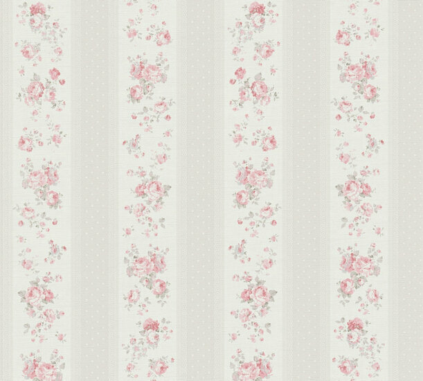 AS Creation Maison Charme 39069-4 - 390694 Taupe / Wit Behang