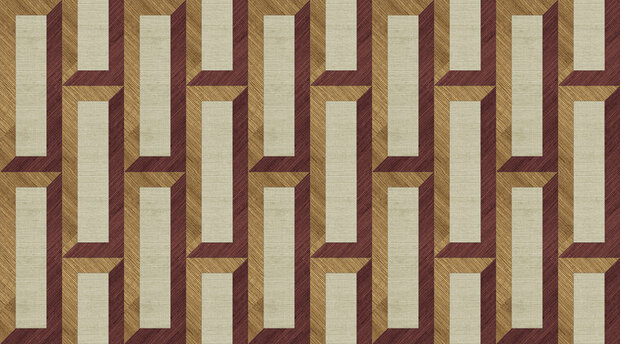 Arte Marqueterie BISEAU 72722 Behang