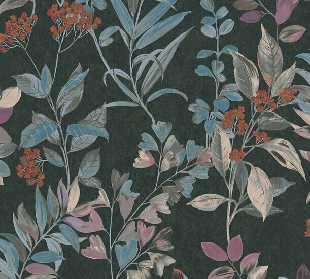 AS Creation AP Arcade - 39171-1 - 391711 Bont / Multicolour / Zwart Behang